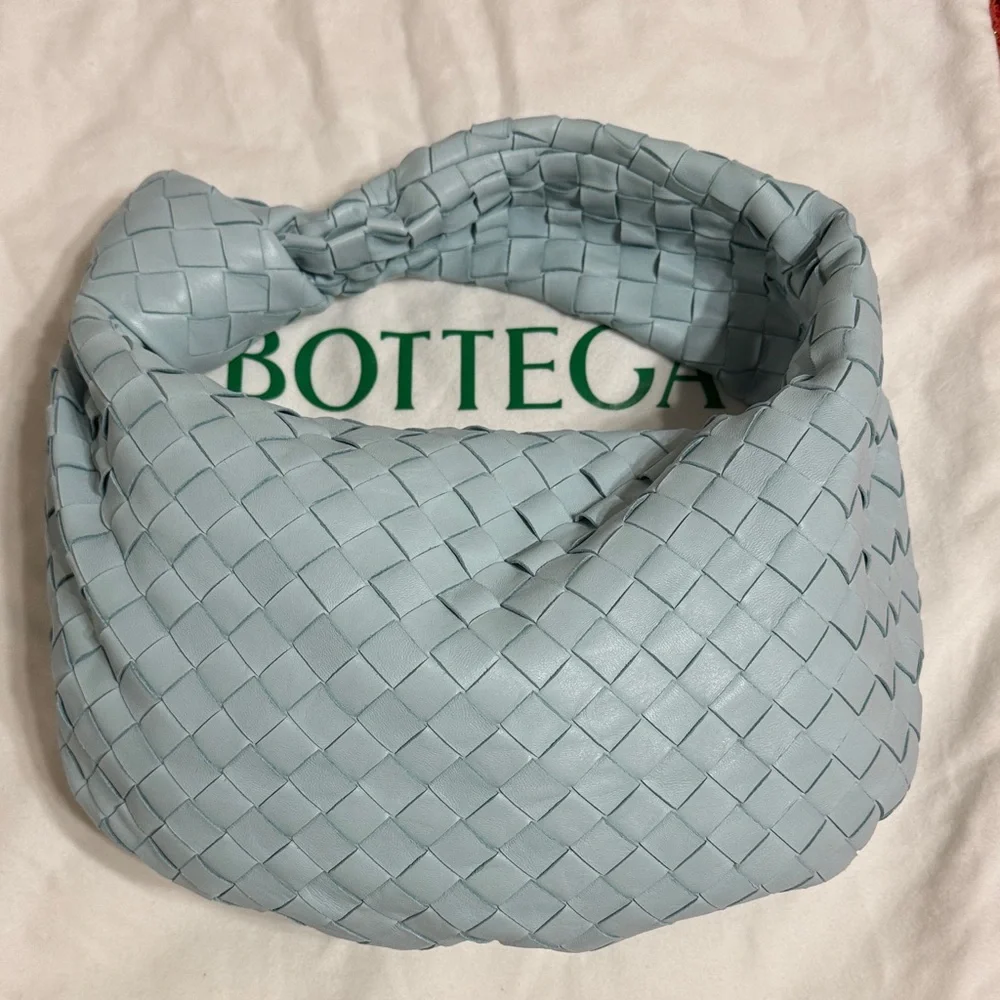 Bottega Veneta Light Blue Teen Jodie - Picture 1 of 5